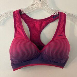 Brooks Frontrunner Racer Bra Sewn in Padded Cups Size Small
